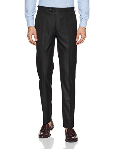 Raymond Men's Pleat-Front  (Formal Trousers)